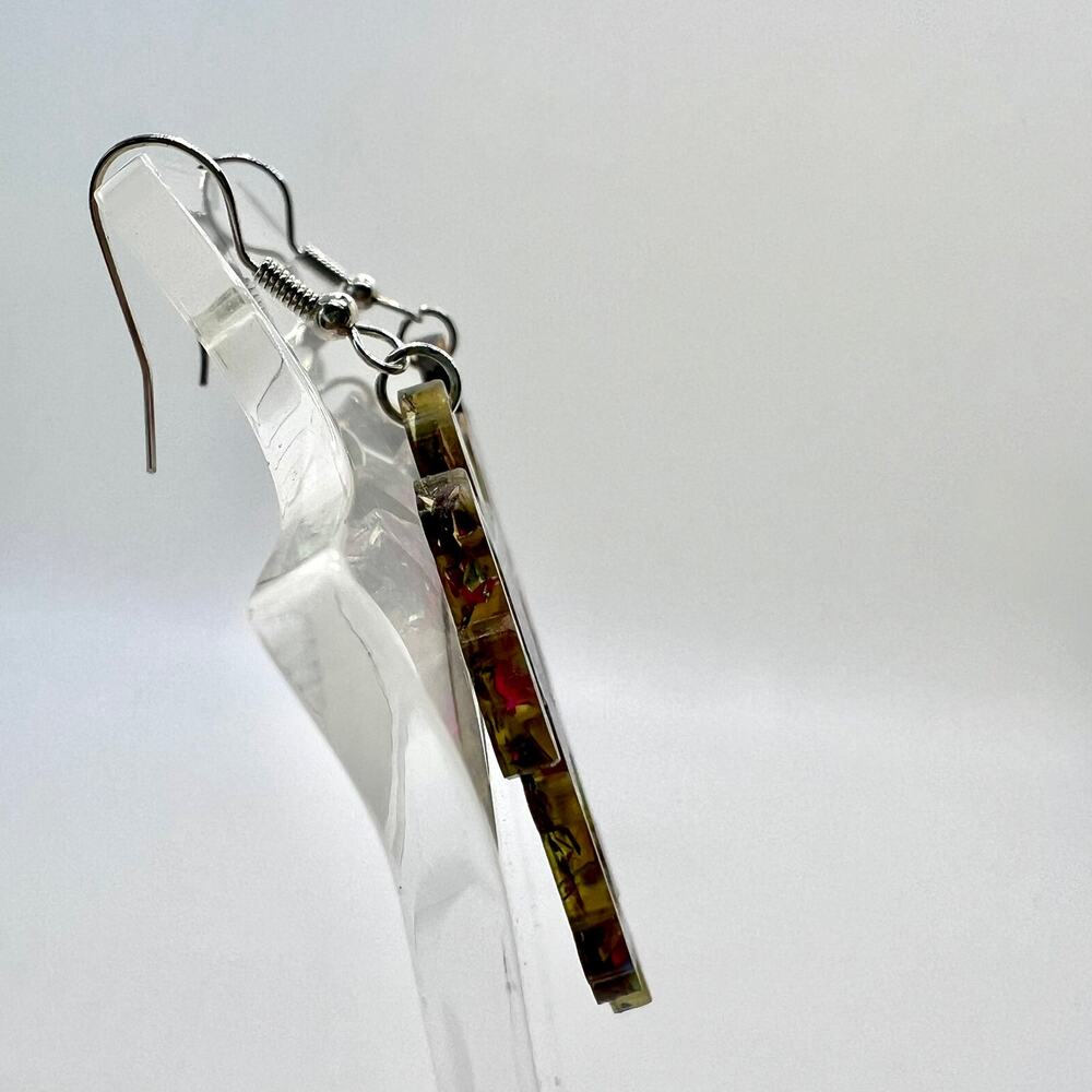Dancing Skeleton Earrings - Halloween Earrings - Goth Earrings - Party Earrings - Picture 4 of 9